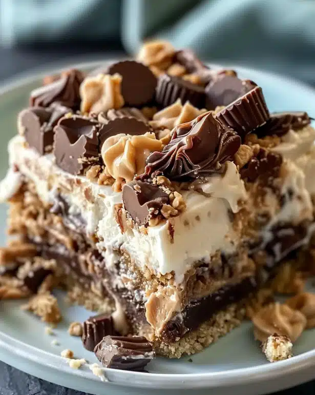 Peanut Butter Cup Dump Cake