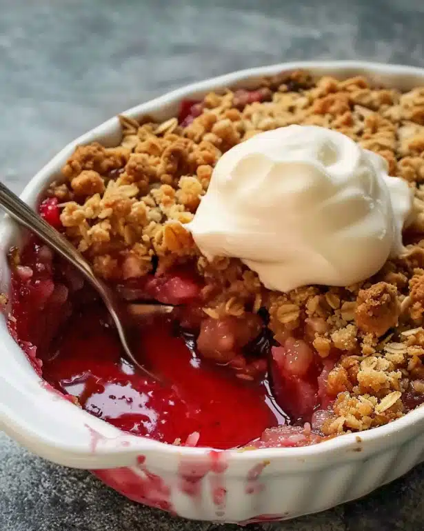 Chef John’s Rhubarb Crisp