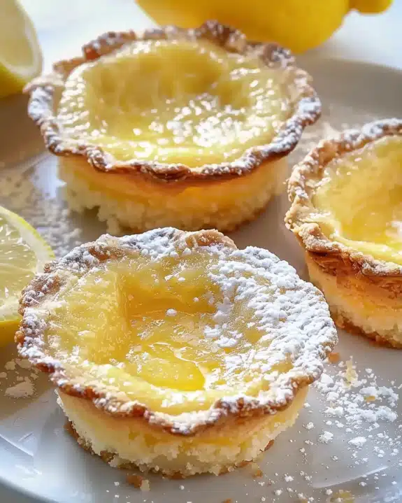 Baby Lemon Impossible Pies
