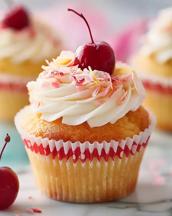 Bahama Mama Cupcakes