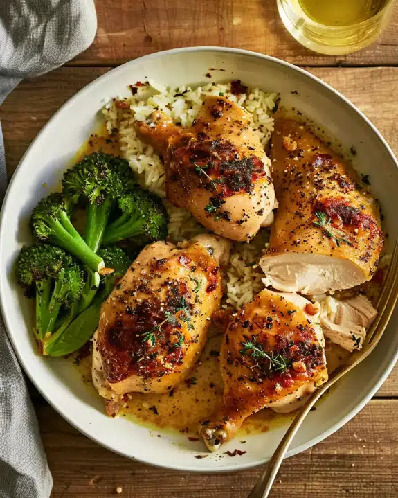 Baked Split Chicken Breast