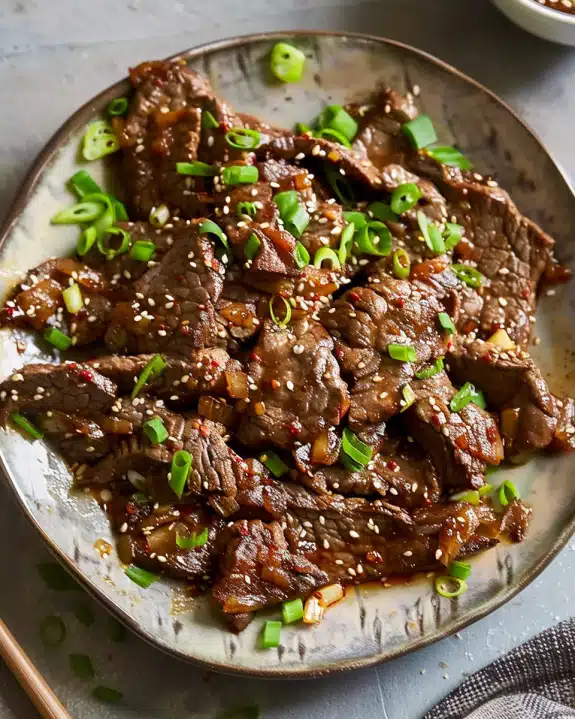 Beef Bulgogi: A Sweet and Savory Korean BBQ Dish