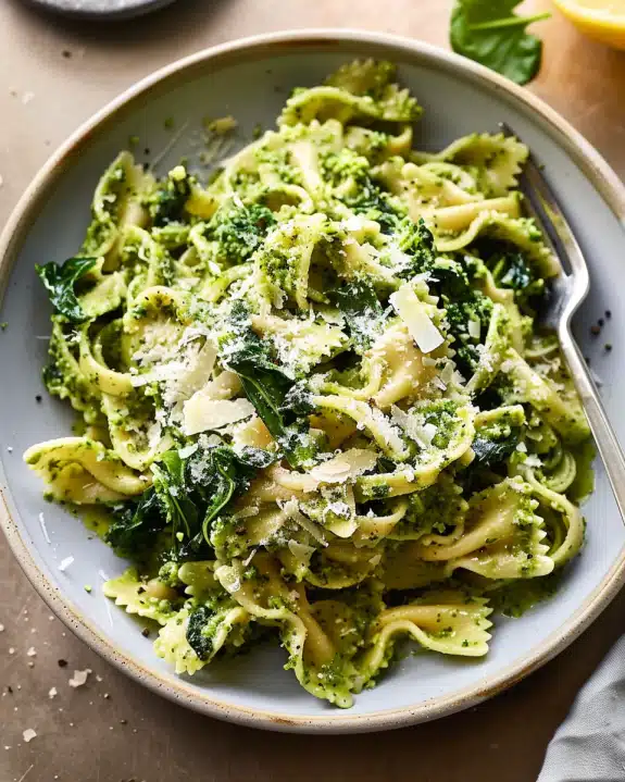 Broccoli Rabe Pesto Pasta
