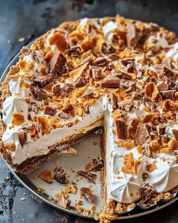 Butterfinger Pie