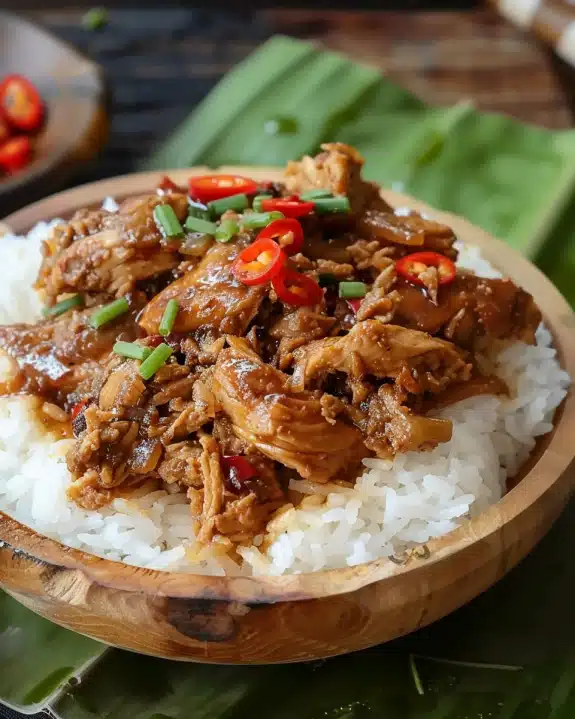 Chicken Pastil