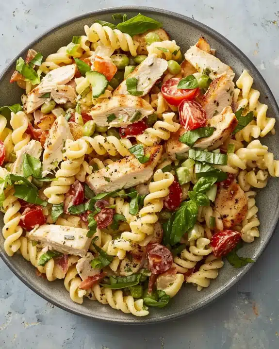 Club Chicken Pasta Salad
