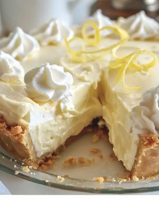Cream Cheese Lemonade Pie