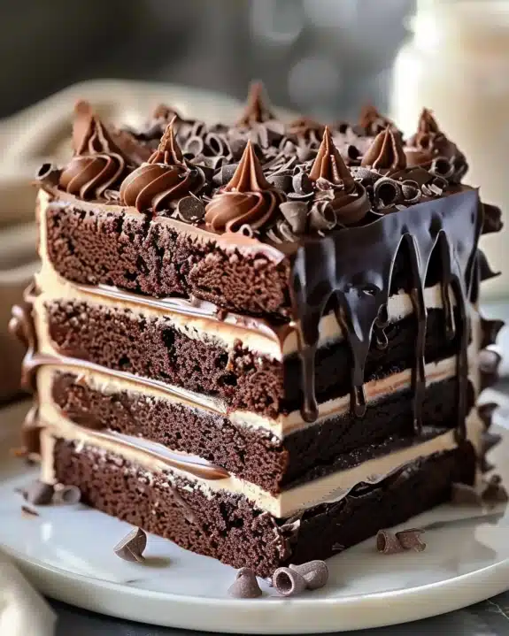 Decadent Chocolate Layer Cake