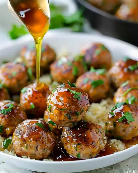 Honey Garlic Turkey Meatballs: A Delicious and Healthy Recipe for Your Family