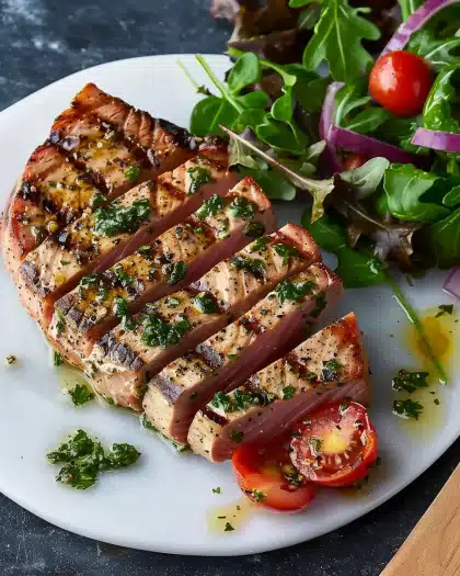 Marinated Tuna Steak