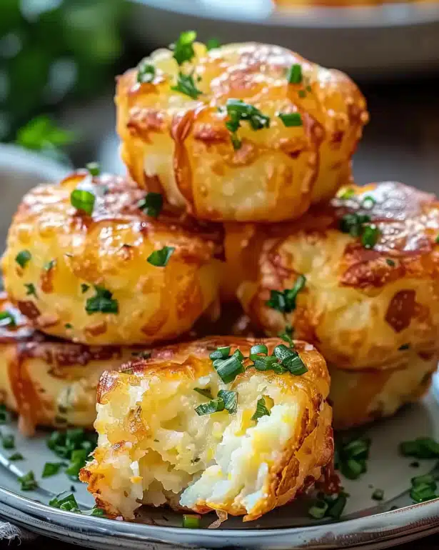 Mashed Potato Cheese Puffs