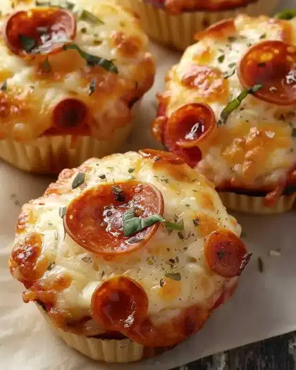 Pizza Cupcakes