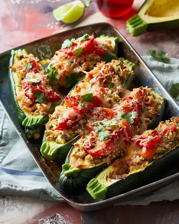 Stuffed Zucchini