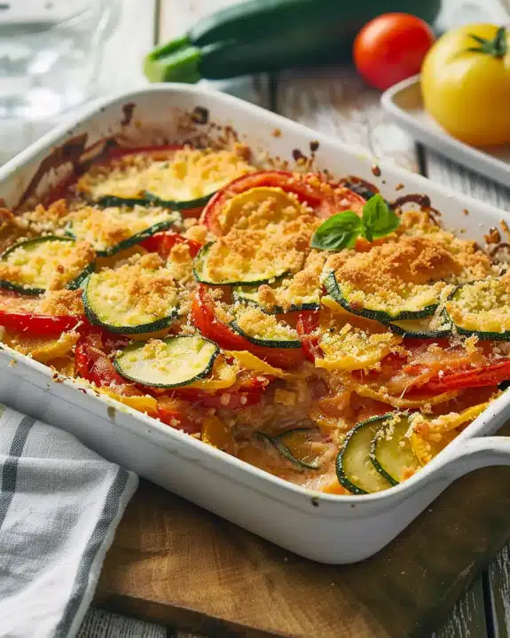 Tomato Zucchini Casserole