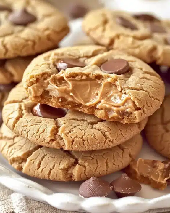 Triple Reese’s Peanut Butter Cookies