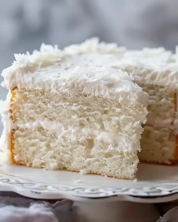 White Snack Cake