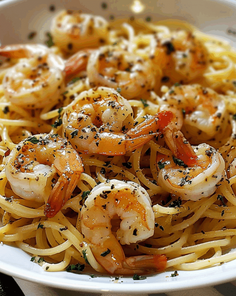 Garlic Shrimp Pasta Butter