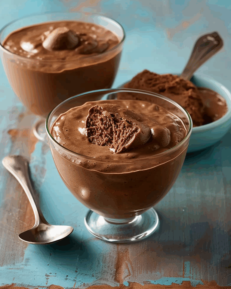 Blender Chocolate Mousse