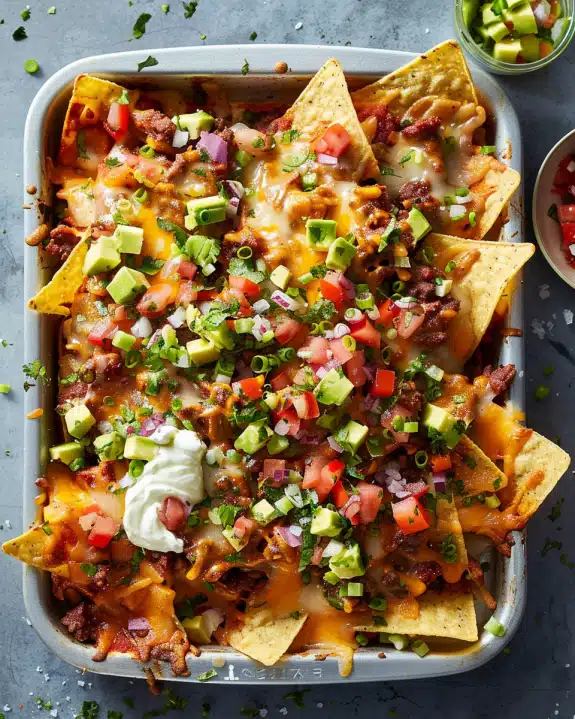 Bricklayer-Style Nachos