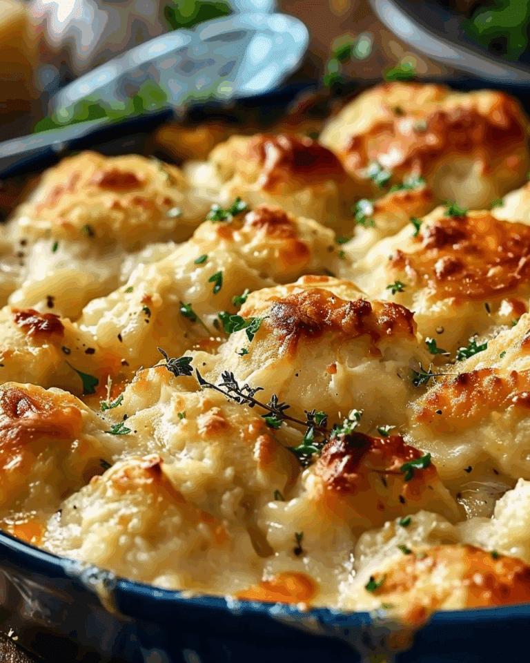 Chicken and Dumpling Casserole Recipe