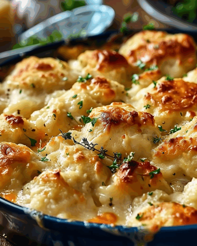 Chicken and Dumpling Casserole Recipe