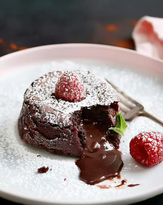 Chocolate Lava Cake for Two