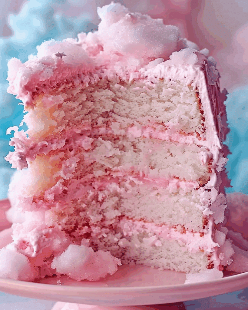 Cotton Candy Cake