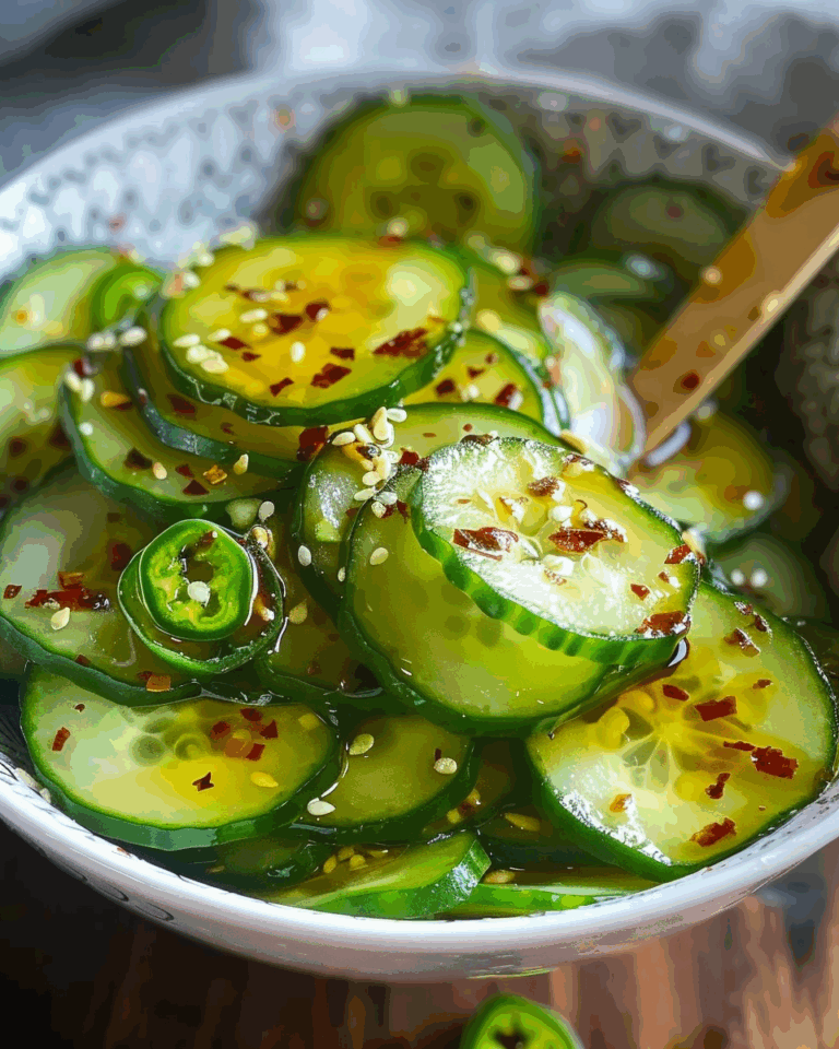 Easy Asian Cucumber Salad