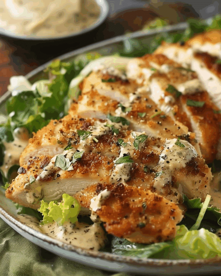 Melt In Your Mouth Caesar Chicken