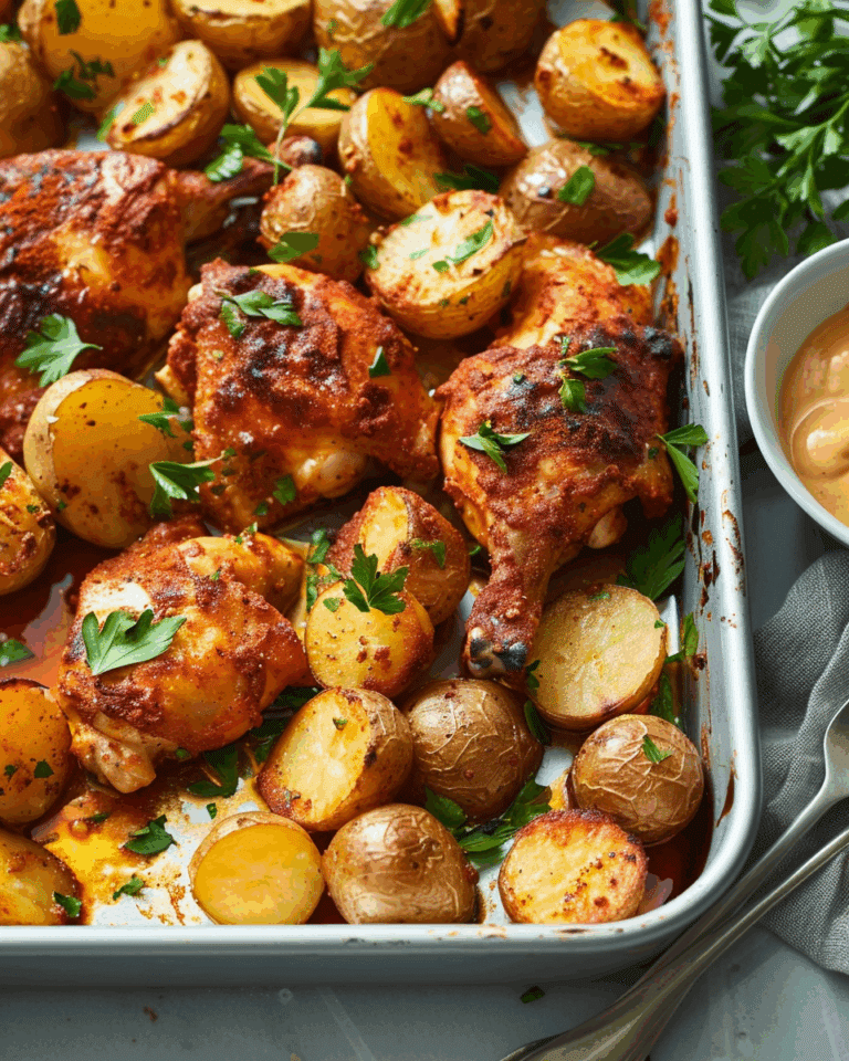 Paprika Chicken and Potatoes