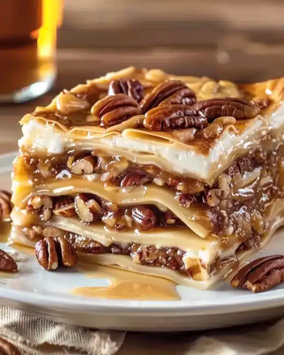 Pecan Pie Lasagna