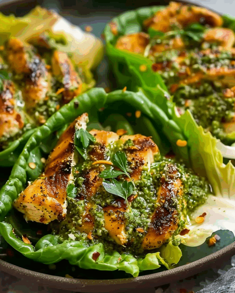 Miso Butter Roasted Cabbage