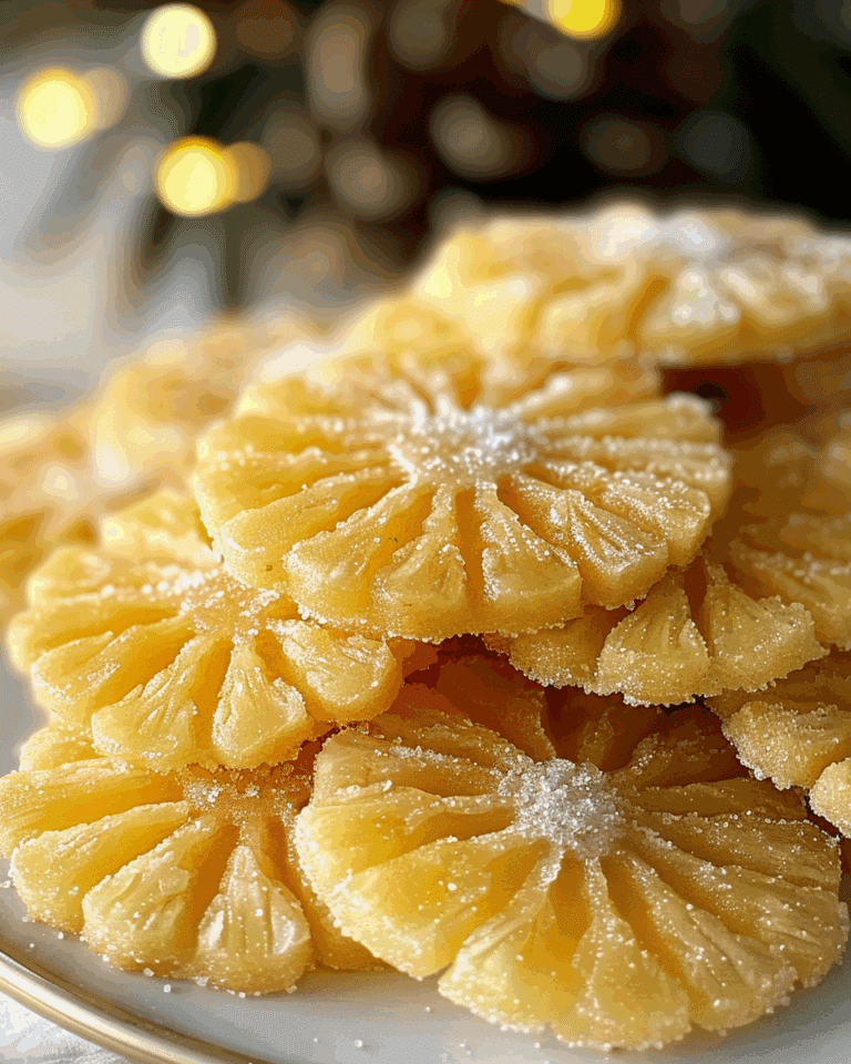 Pineapple Upside Sugar Cookies
