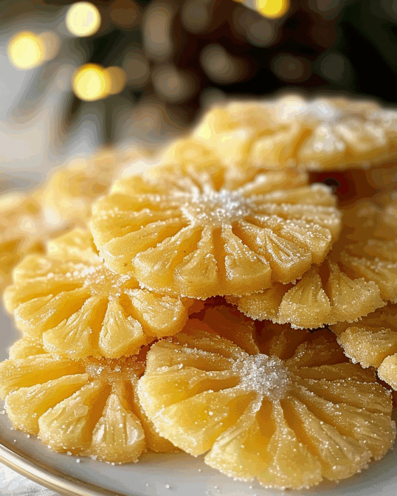 Pineapple Upside Sugar Cookies