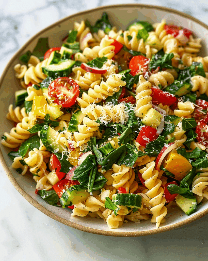 Spring Garden Pasta Salad