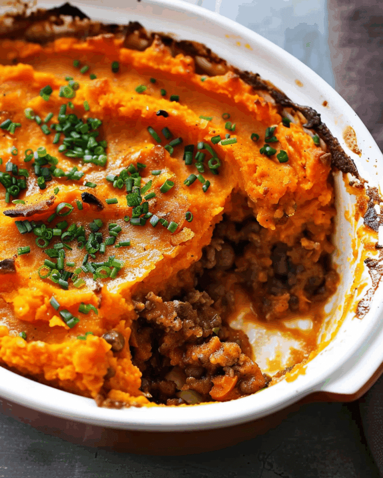 Sweet Potato Shepherd’s Pie