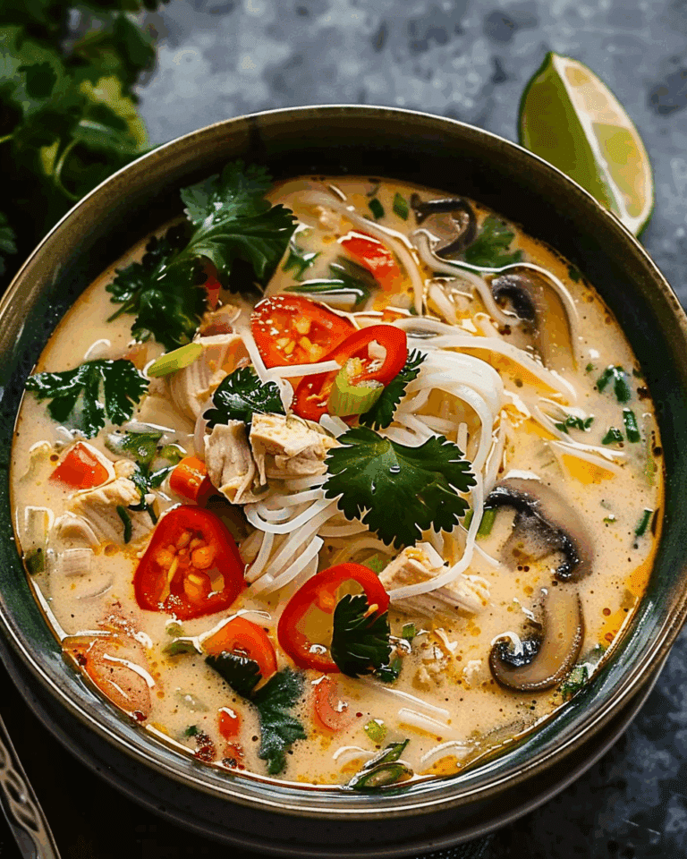 Easy Thai Chicken Soup