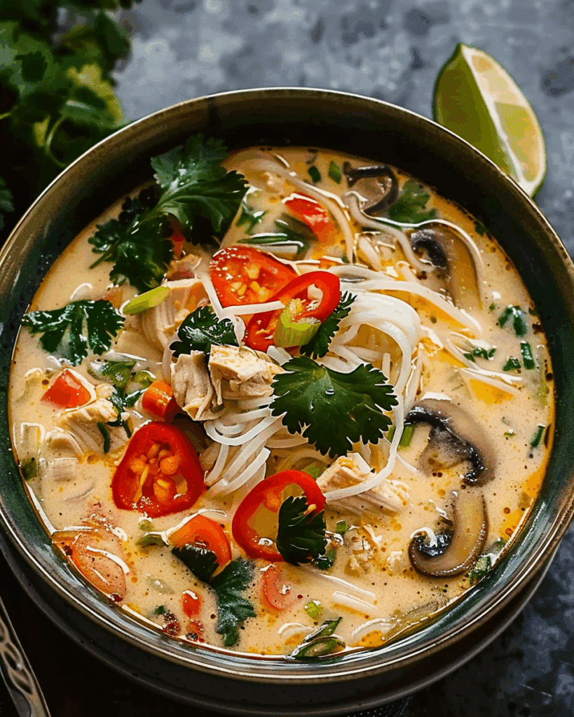 Easy Thai Chicken Soup