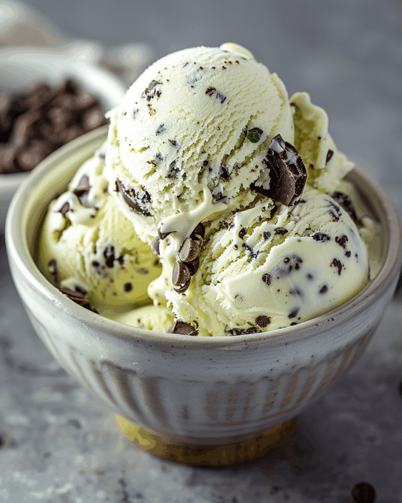Chocolate Chip Mint Ice Cream