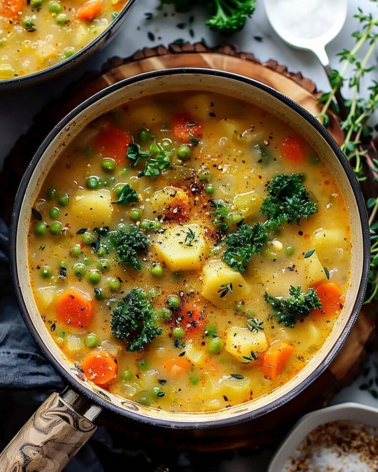 Creamy One-Pot Vegetable Soup
