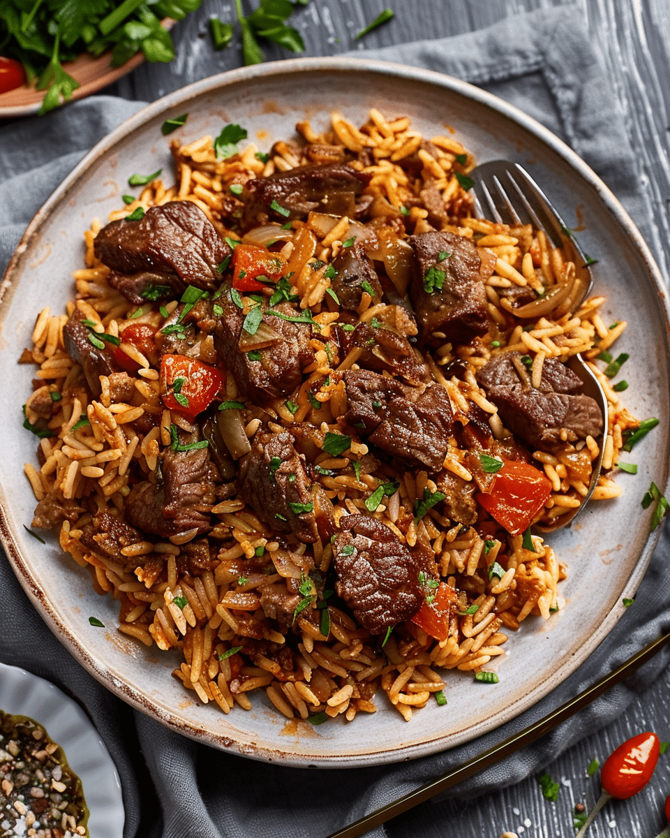 Beef Giouvetsi