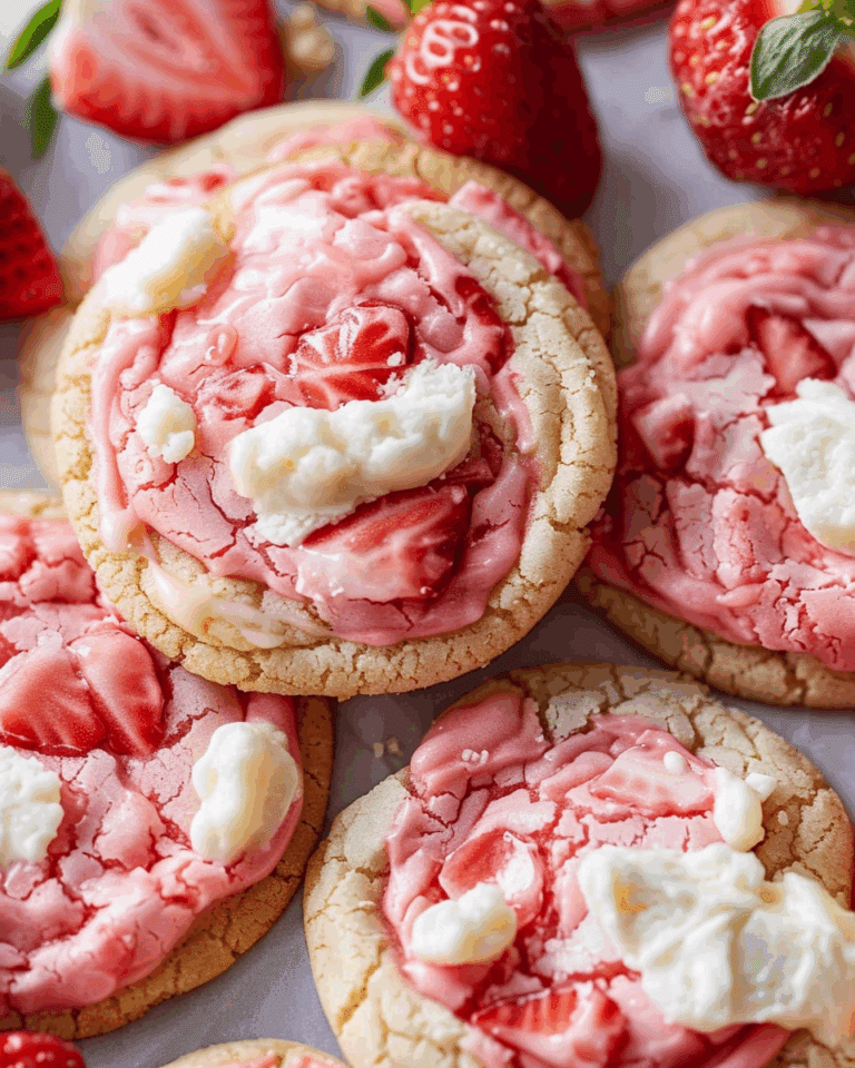Strawberry Cheesecake Cookies