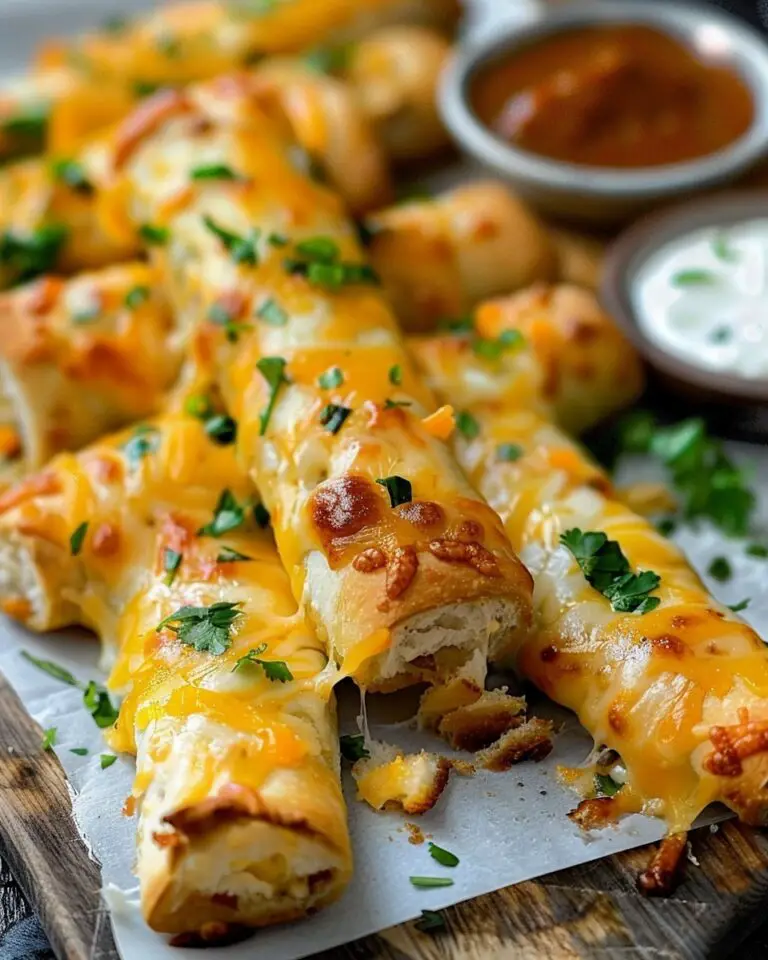 Cheesy Taco Sticks (Stuffed Breadsticks, 20 Minutes)