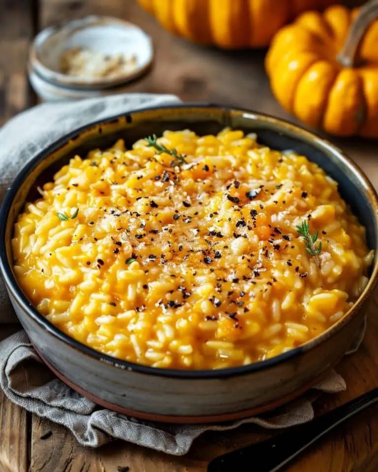 Creamy Pumpkin Risotto