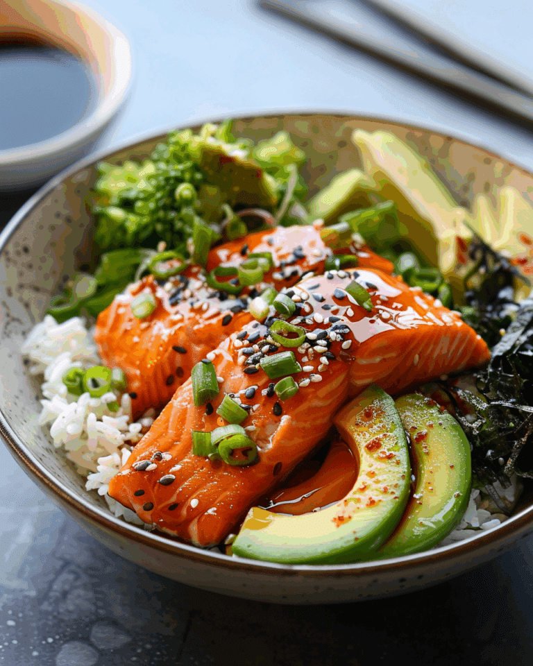 Teriyaki Salmon Bowl
