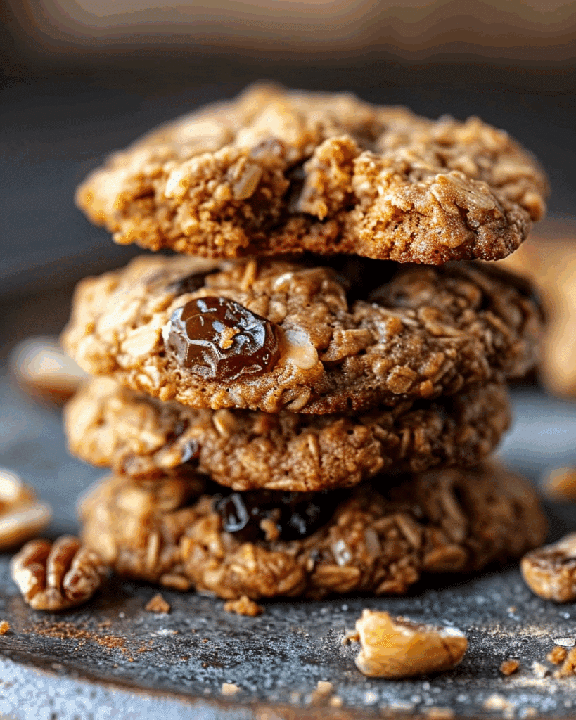 Date Walnut Breakfast Cookies