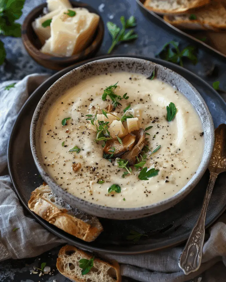 Tuscan Parmesan Cream Soup