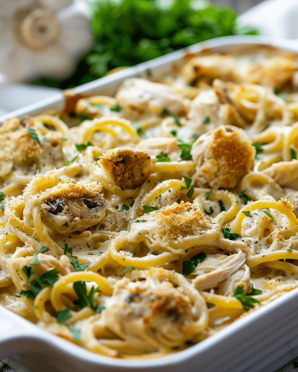 Easy Chicken Tetrazzini