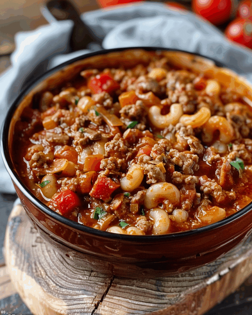 Old Fashioned Goulash