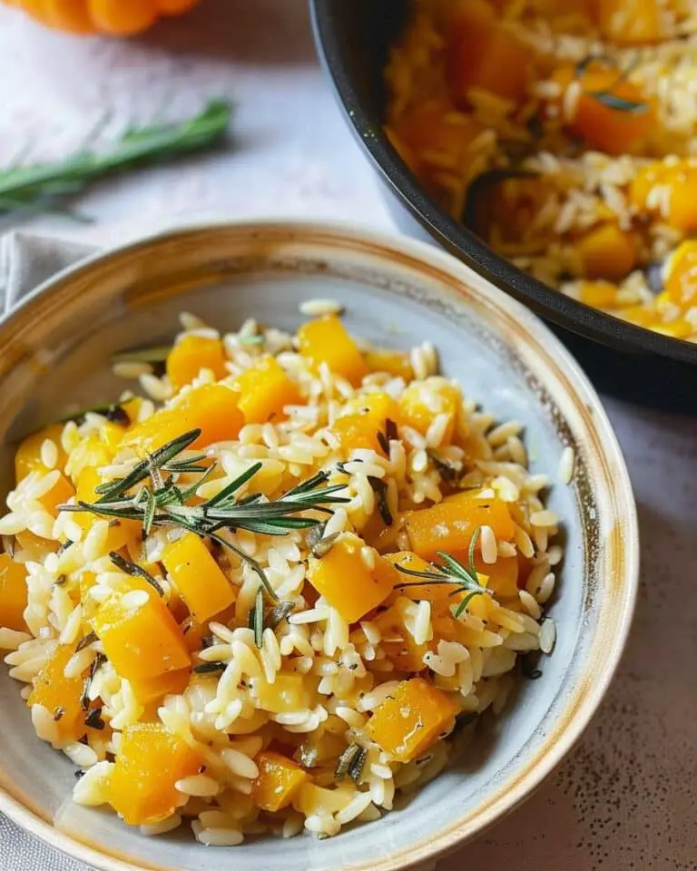 Orzotto with Winter Squash and Rosemary